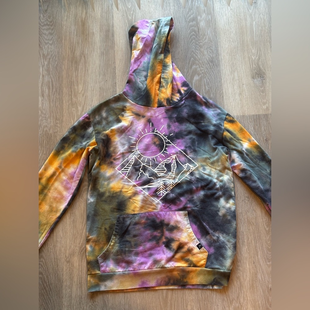 Art Class Multicolor Tie-Dye Fabric